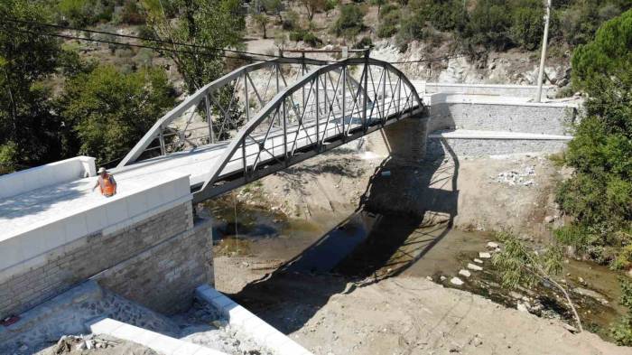 105 Yıllık Tarihi Köprü Aslına Uygun Yapılıyor