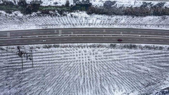 Tokat’ta Görenleri Hayran Bırakan Kış Manzarası