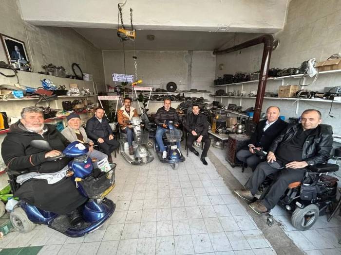 Başkan Arslan Engelli Vatandaşlarla Bir Araya Geldi