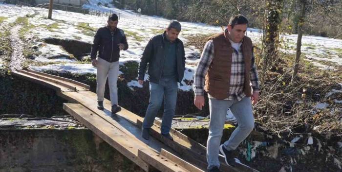 Bartın’da Köylülerin Köprü Çilesi