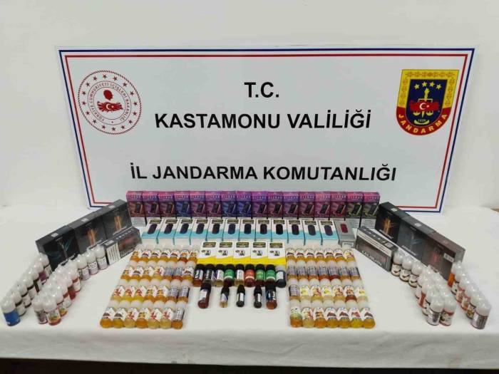 Kastamonu’da Çok Sayıda Elektronik Sigara Ele Geçirildi