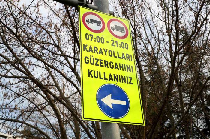 Sakarya’da Ağır Tonajlı Araçlara Yönelik Denetimler Sıklaştırdı