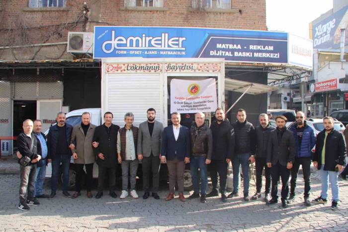 Turgutlu Gazeteciler Cemiyeti’nden Lokma Hayrı