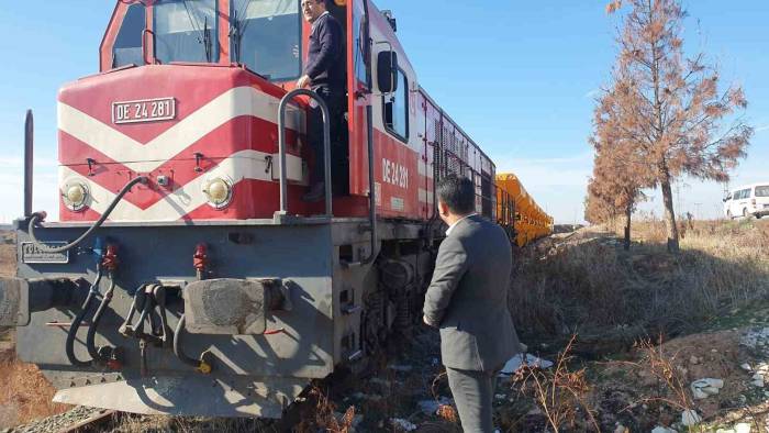 Karkamış’a Yük Treni Seferleri Başladı