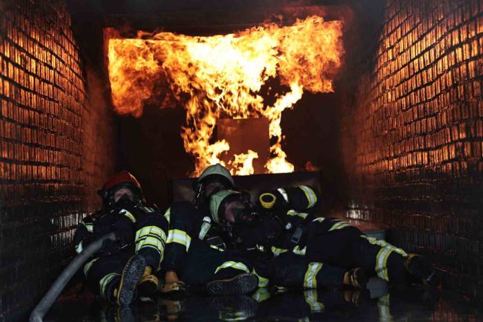 Denizli İtfaiyesi Gecen Yıl 7 Bin 497 Olay Müdahale Etti