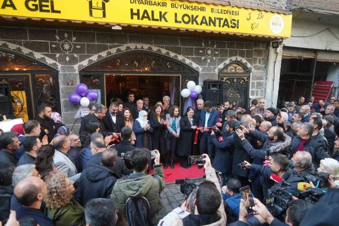 Diyarbakır’da 3’üncü Halk Lokantası Açıldı