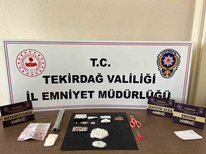 Tekirdağ’da Uyuşturucu Operasyonlarında 9 Kişi Tutuklandı