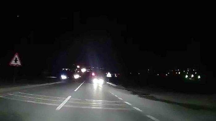 Şehirlerarası Karayolunda Ters Yönde İlerleyen Sürücüye Ceza Kesildi