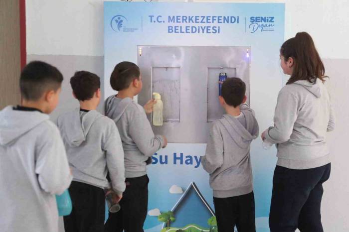 Merkezefendi Belediyesinin Projesi Kapsamında Öğrenciler Ücretsiz Ve Sağlıklı Suya Kavuşmaya Devam