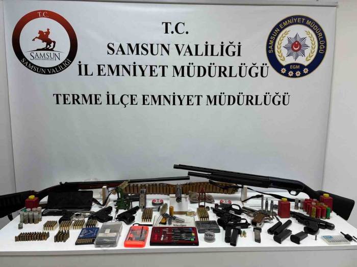 Samsun’da Silah Operasyonu