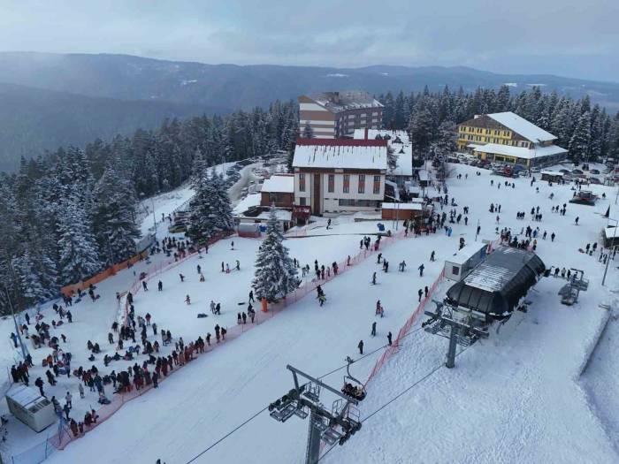Ilgaz Dağı’na Tatilci Akını