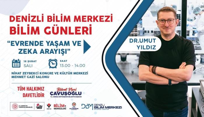 Denizli’de Bilim Günleri Başlıyor