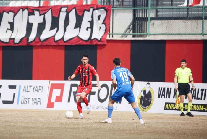 Tff 2. Lig: Vanspor Fk: 1 - Ankara Demirspor: 1
