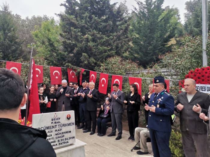 Şepit Binbaşı Ercüment Türkmen Dualarla Anıldı
