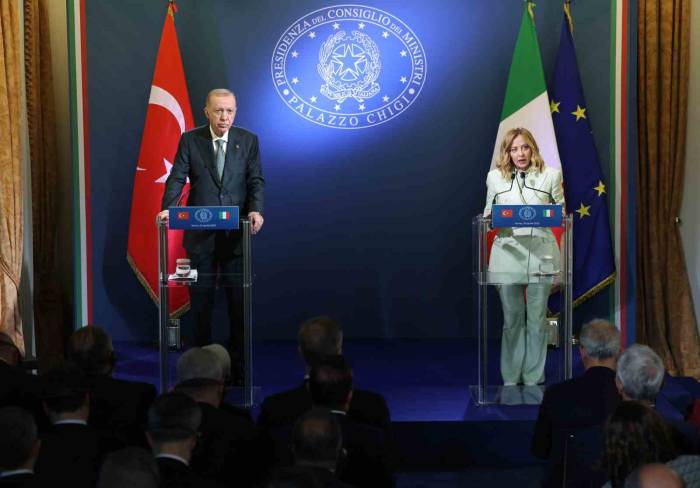 Cumhurbaşkanı Erdoğan: "İtalya İle Savunma Sanayi Alanında İş Birliğimizi Güçlendirmeye Devam Edeceğiz"