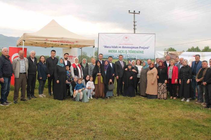 Düzce’de Islahı Tamamlanan Meralar Hizmete Açıldı