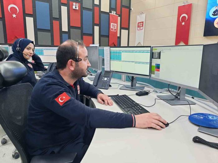 Kars’ta 112 Acil Çağrı Merkezi 2024 Yılında 333 Bin 778 Çağrı Aldı
