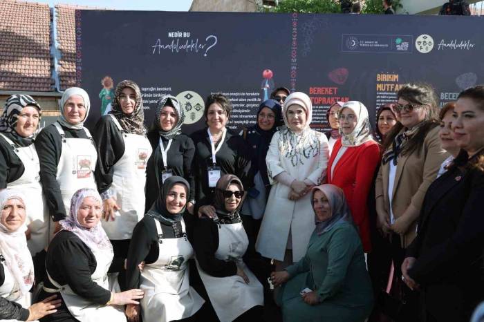 Emine Erdoğan "Anadoludakiler Kapadokya Pazarı" Açılış Programında Konuştu