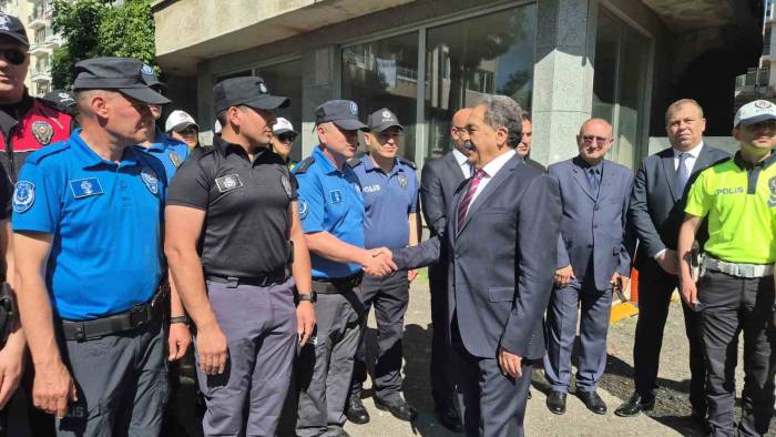 Tekirdağ’da Kurban Bayramı İçin Bayramlaşma Töreni Düzenlendi