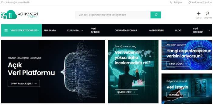Büyükşehire Akıllı Şehircilikteki ‘Açık Veri Paylaşımı’ Teşekkürü