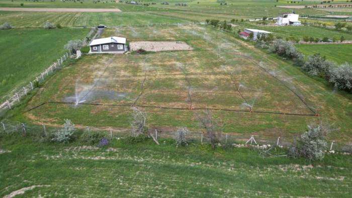 Melikgazi’den Kırsalda Tarımsal Sulamaya Destek