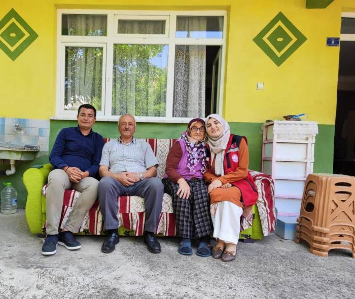 Zonguldak’ta Bayramda Şehit Aileleri Ve Gaziler Unutulmadı