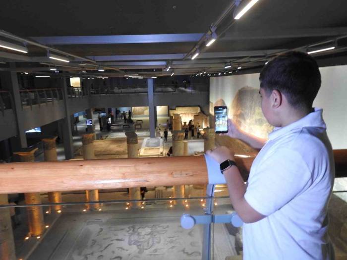 Zeugma Mozaik Müzesi’nde Bayram Yoğunluğu