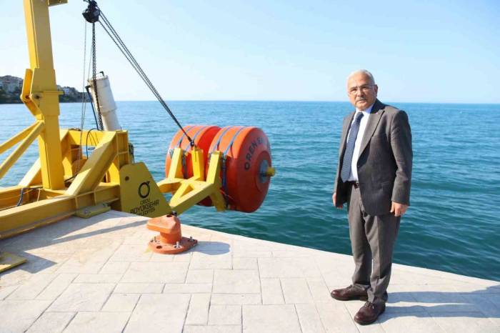 Ordu’da Dalgalardan Enerji Üretiliyor
