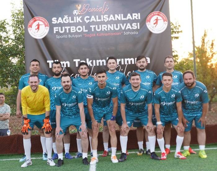 Denizli Tekden’den Sağlık Çalışanları Futbol Turnuvasına Farklı Başlangıç