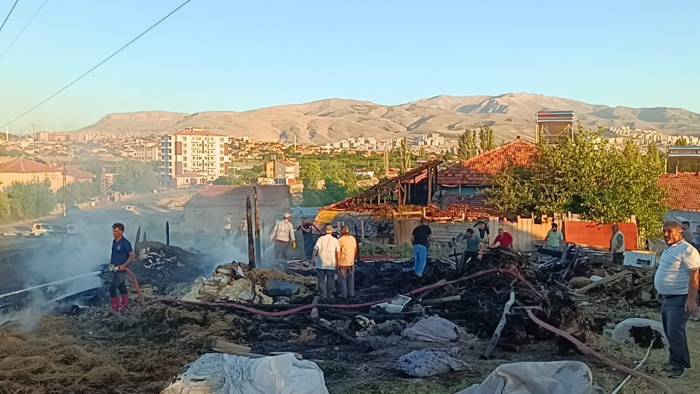 Malatya’da Saman Balyaları Yandı: 1 Kişi Dumandan Etkilendi