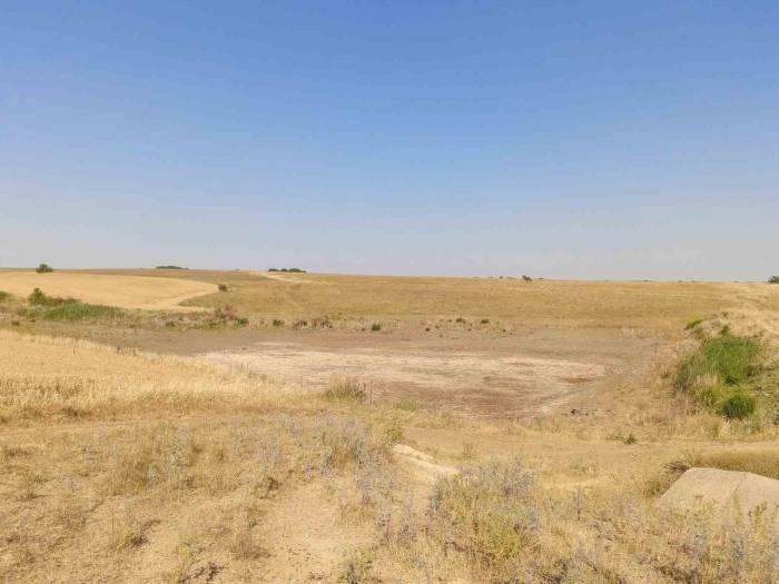 Muratlı’da Göletler Kuruyor