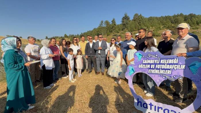 Endemik Mavi Kelebekler İçin Saimbeyli’ye Akın Ettiler