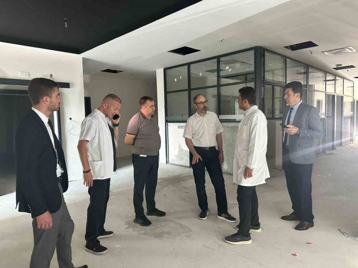 İl Sağlık Müdürlüğünden Üniversite Hastanesine Ziyaret