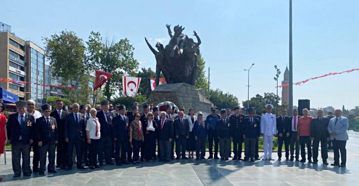 Kıbrıs Barış Harekâtı’nın 51. Yılı Nedeniyle Antalya’da Tören Düzenlendi