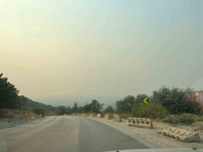 Bilecik Yangınının Dumanı Eskişehir’e Ulaştı