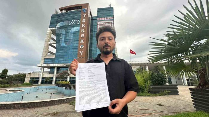 Tekkeköy Belediyesi’nde Muhabire Darp