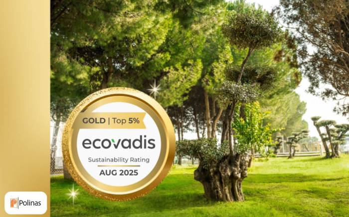 Polinas’ın Sürdürülebilirlik Çalışmalarına Altın Madalya