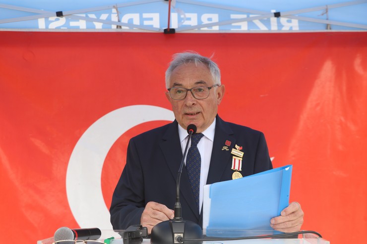 Rize'de 19 Eylül Gaziler Günü Kutlandı