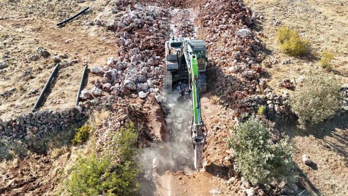 Marsu’dan Ortaca Mahallesi’ne 8 Bin Metrelik Atık Su Altyapı Yatırımı