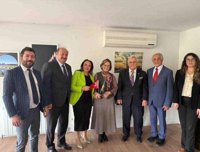 Satkof’tan Brezilya Büyükelçiliği İle Sağlık Diplomasisinde Sürdürülebilir İş Birliği Adımları