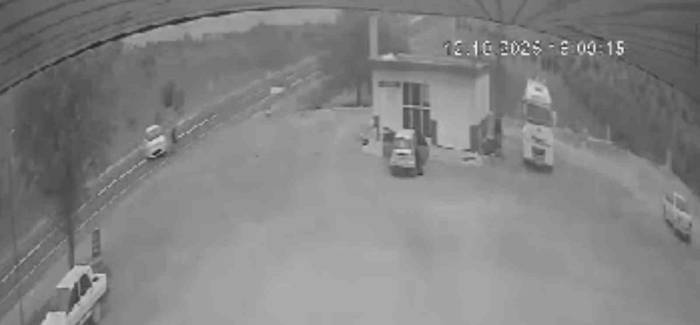 Şanlıurfa’da Motosikletli Gencin Öldüğü Kaza Kamerada