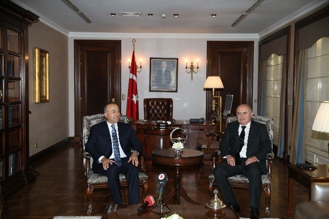 Dısişleri Bakanlığında Devir Teslim Töreni