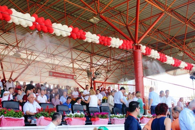 Güreşçiler Er Meydanında Onlar Tribünde Ter Döktü