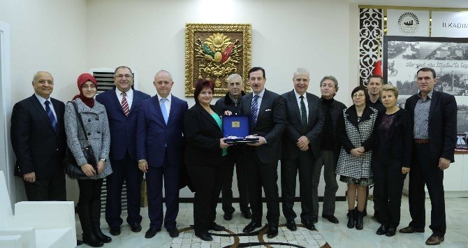 Balkan Heyetinden Tok’a Teşekkür Ziyareti