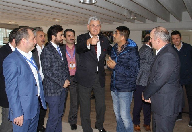 Volkan Bozkır’dan 2. Bölge Skm’ye Moral Ziyareti