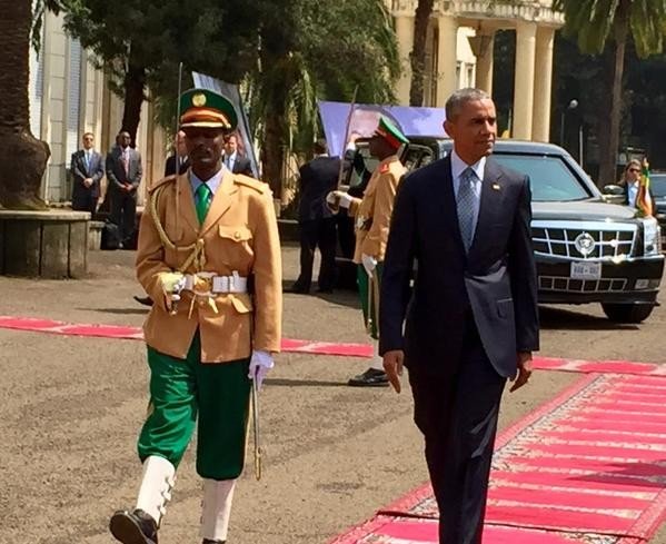 Obama, Etiyopya Temaslarına İkili Görüşmelerle Başlıyor