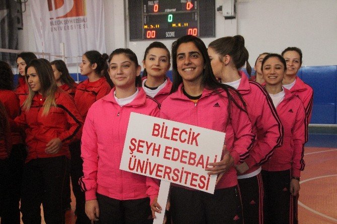 Türkiye Üniversite Sporları Federasyonu Voleybol 2. Lig Müsabakaları Başladı