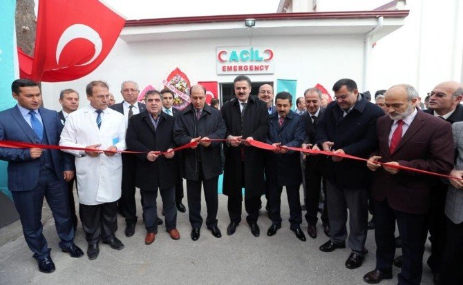 Gümüşhacıköy Devlet Hastanesi Acil Servisinin Açılışı Yapıldı