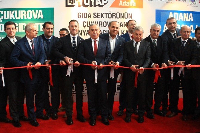 Çukurova Gıda Ve Gıda Teknoloji Fuarları Açıldı