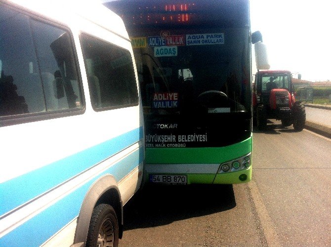 Çevre Yolunda Zincirleme Trafik Kazası: 1 Yaralı